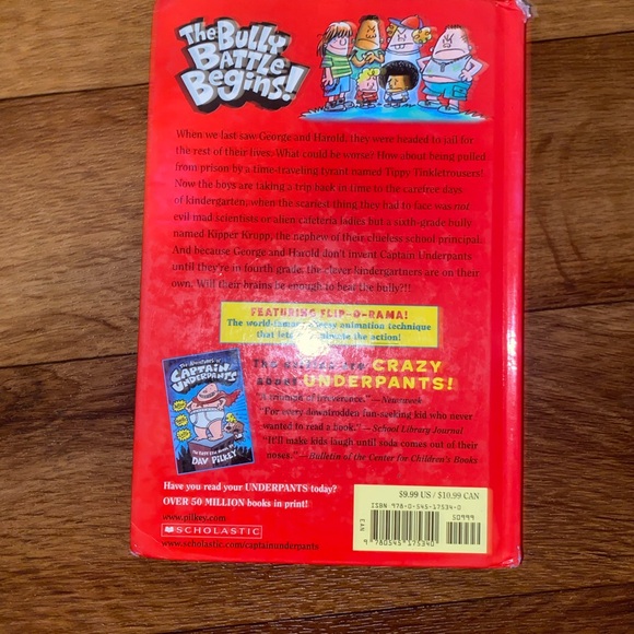 MORE OF CAPTIAN UNDERPANTS NOVELS 8-11 WITH COLOR AND NO COLOR, PLUS MORE BOOKS - Picture 4 of 14